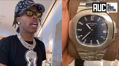 lil baby fake watch reddit|lil baby patek philippe watch.